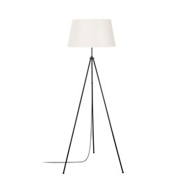 Opviq Tripod - 4052 Lámpara de pie Negro y Crema